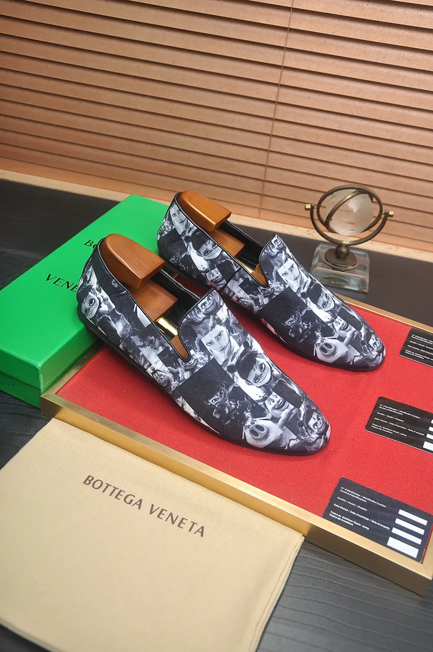 Men's shoes 💰460💶 [Botteg Venetta (BV)] (wallet shoes) exclusive new model official website new model The upper is made of high-quality top calfskin. Delicate feel and flowing luxurious texture. Tailored for refined men to create a noble aura. Delicate and regular Mark hand stitching. Smooth lines. Full sheepskin lining, comfortable to wash sweat. 38-44